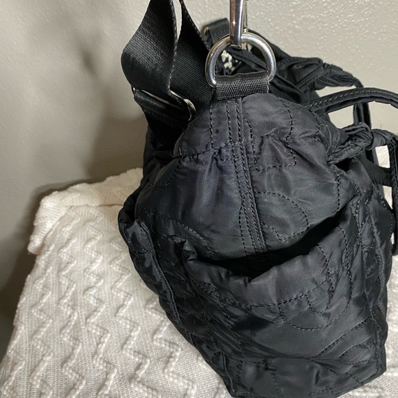 MARC JACOBS Designer Nylon Embroidered Handle Bag Tote Purse Diaper Bag - Picture 16 of 16